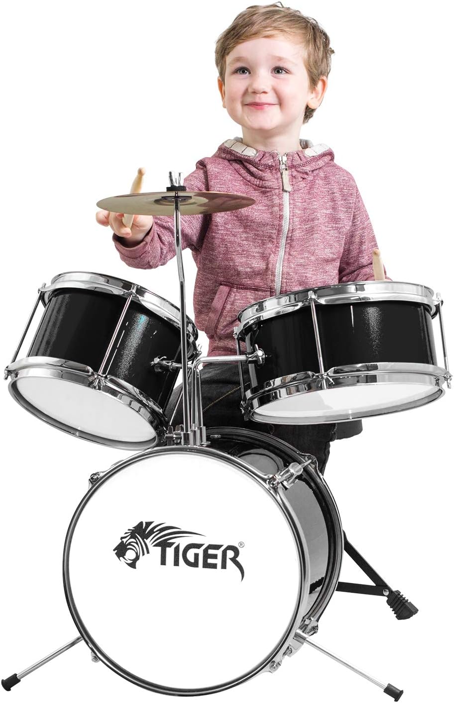 Tiger JDS7-BK 3-Piece Battery Black